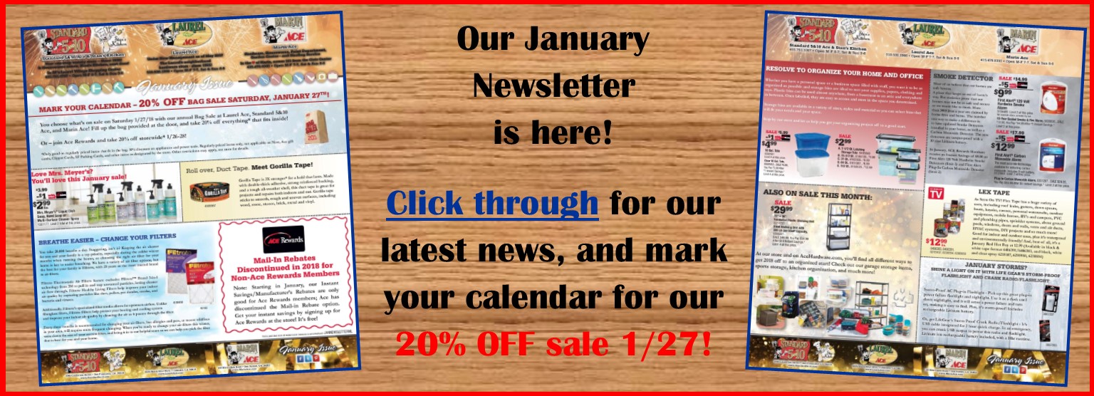 January 2018 3-store newsletter