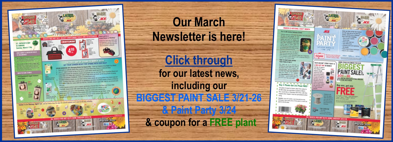 March 2018 Newsletter