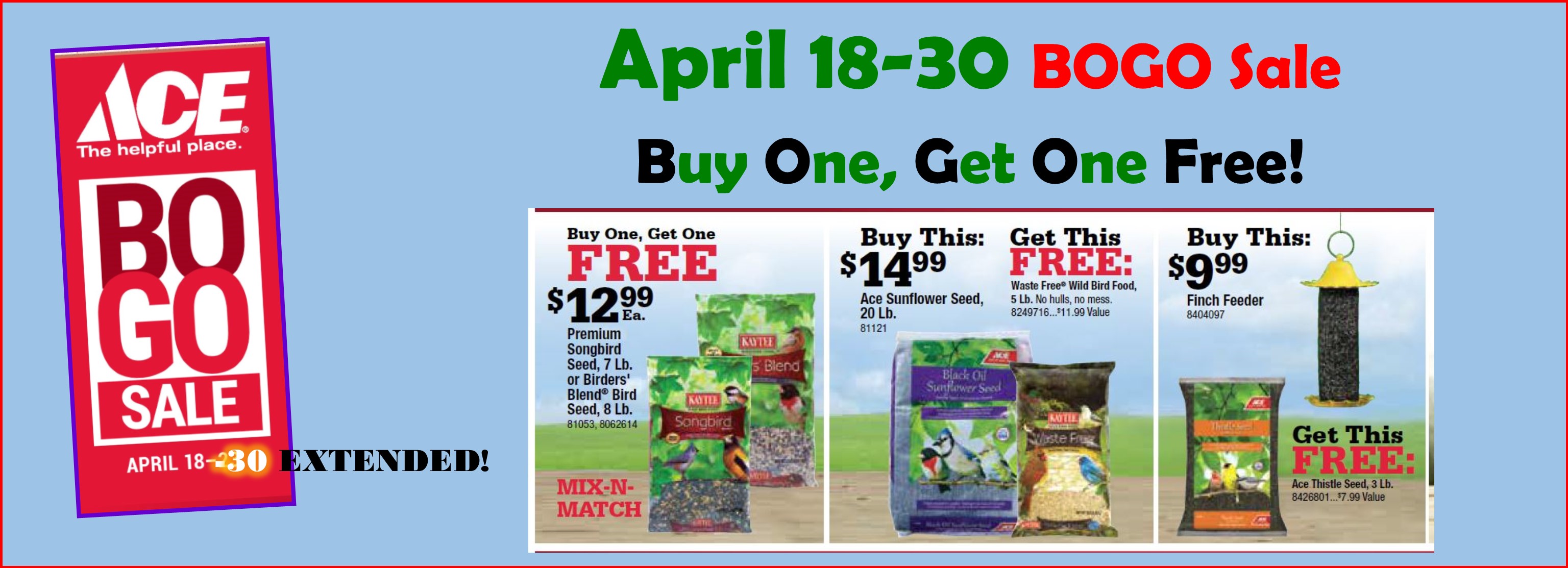 BOGO april 18