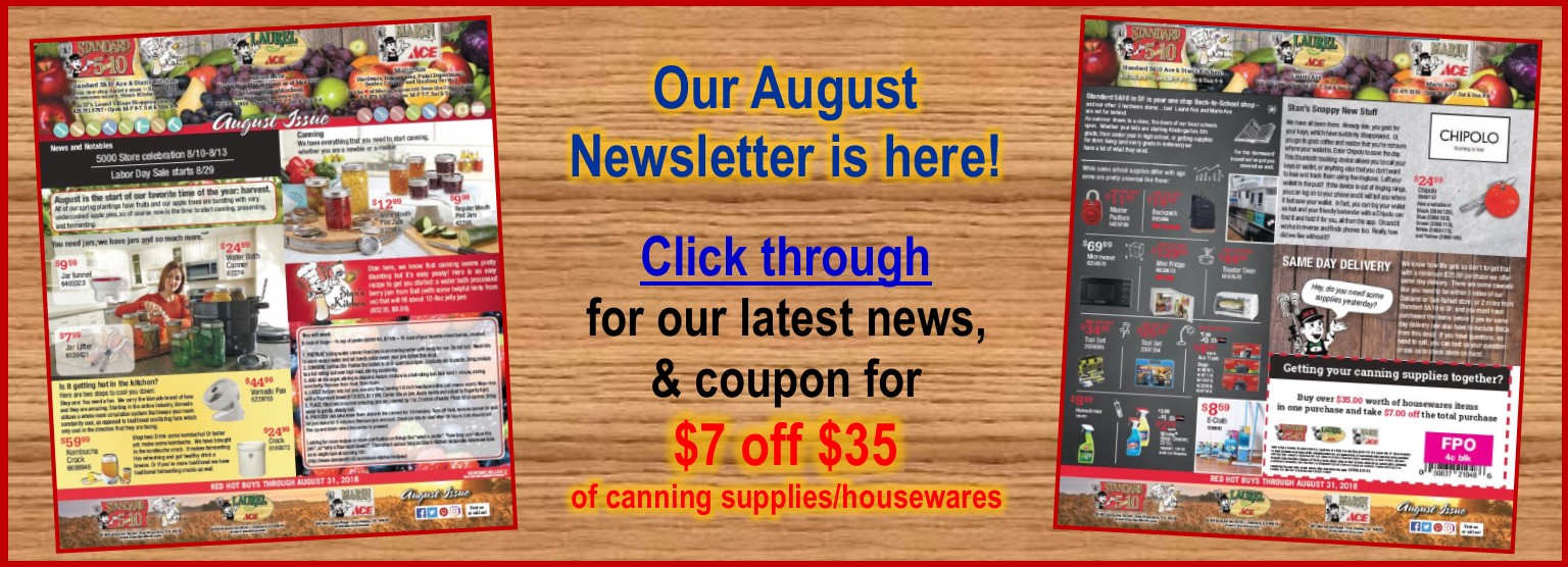 Aug 18 Newsletter