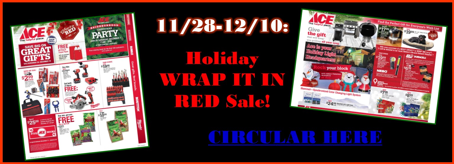 Wrap it in Red Sale