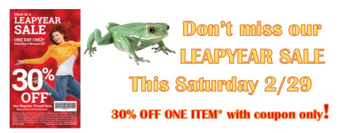 Leap Year Coupon