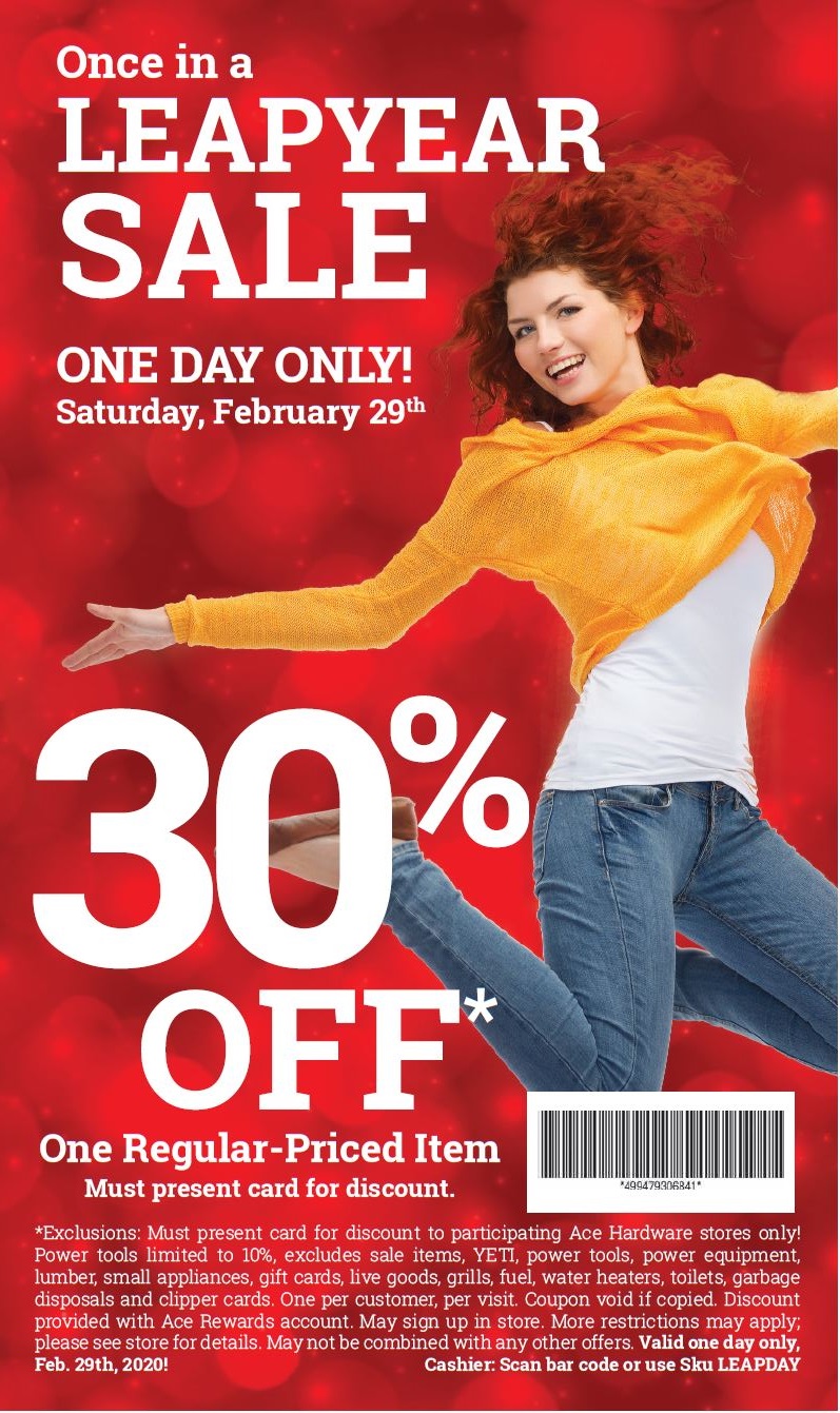 leapyear coupon