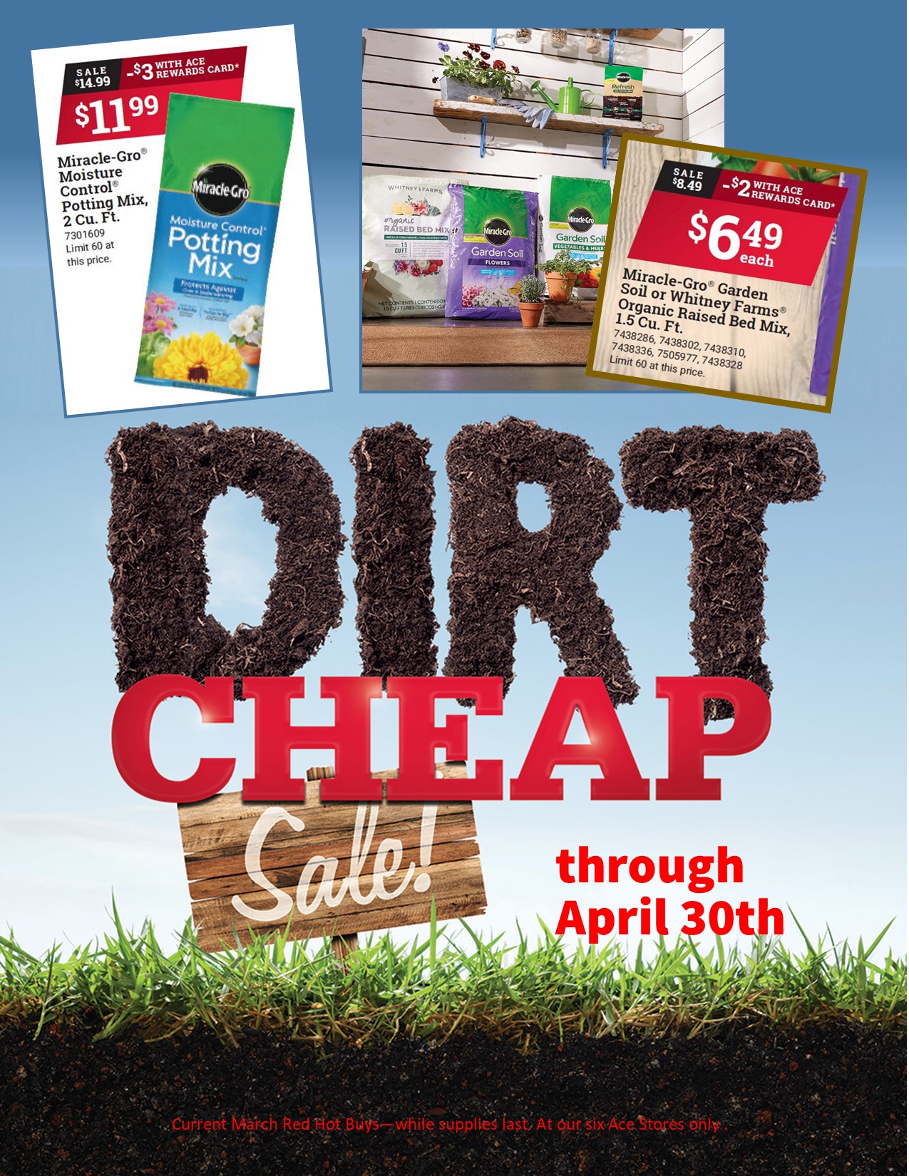 April RHB Dirt Cheap