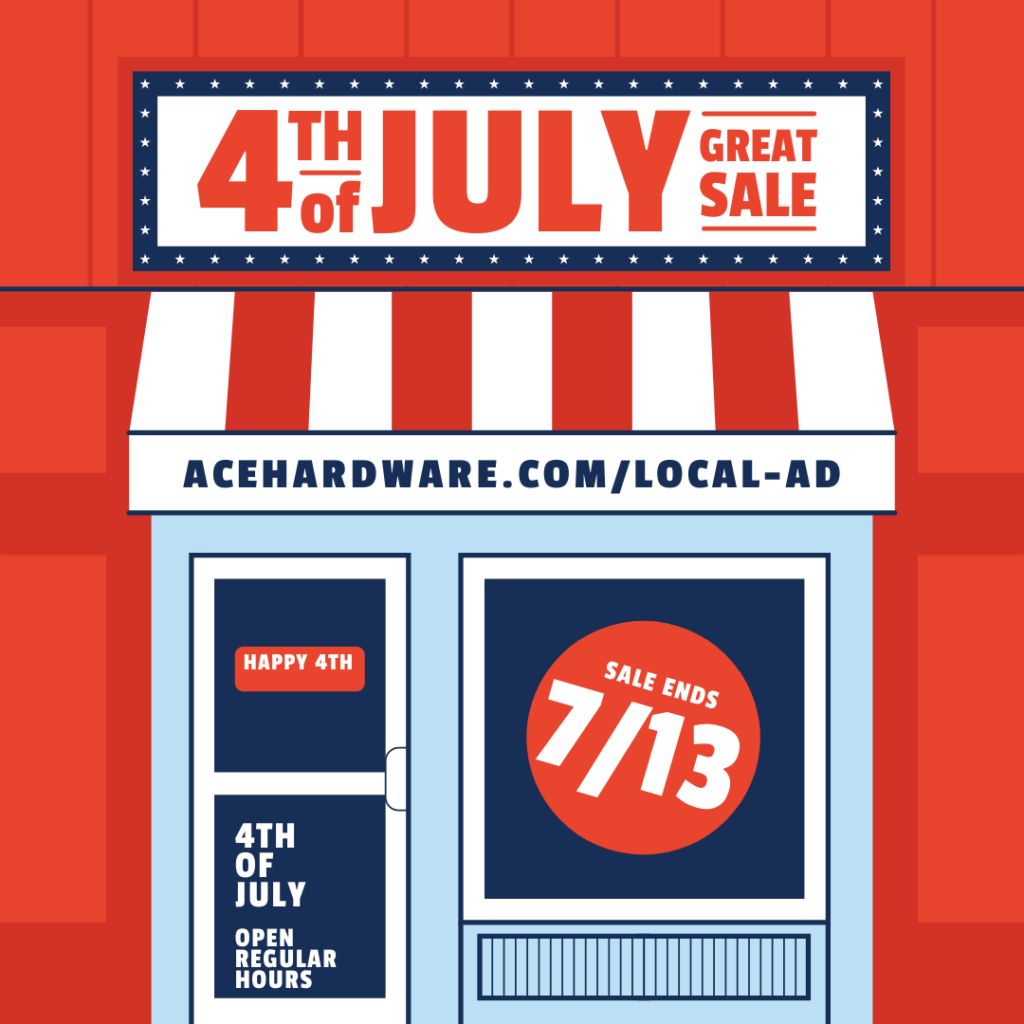 4th of July Sale